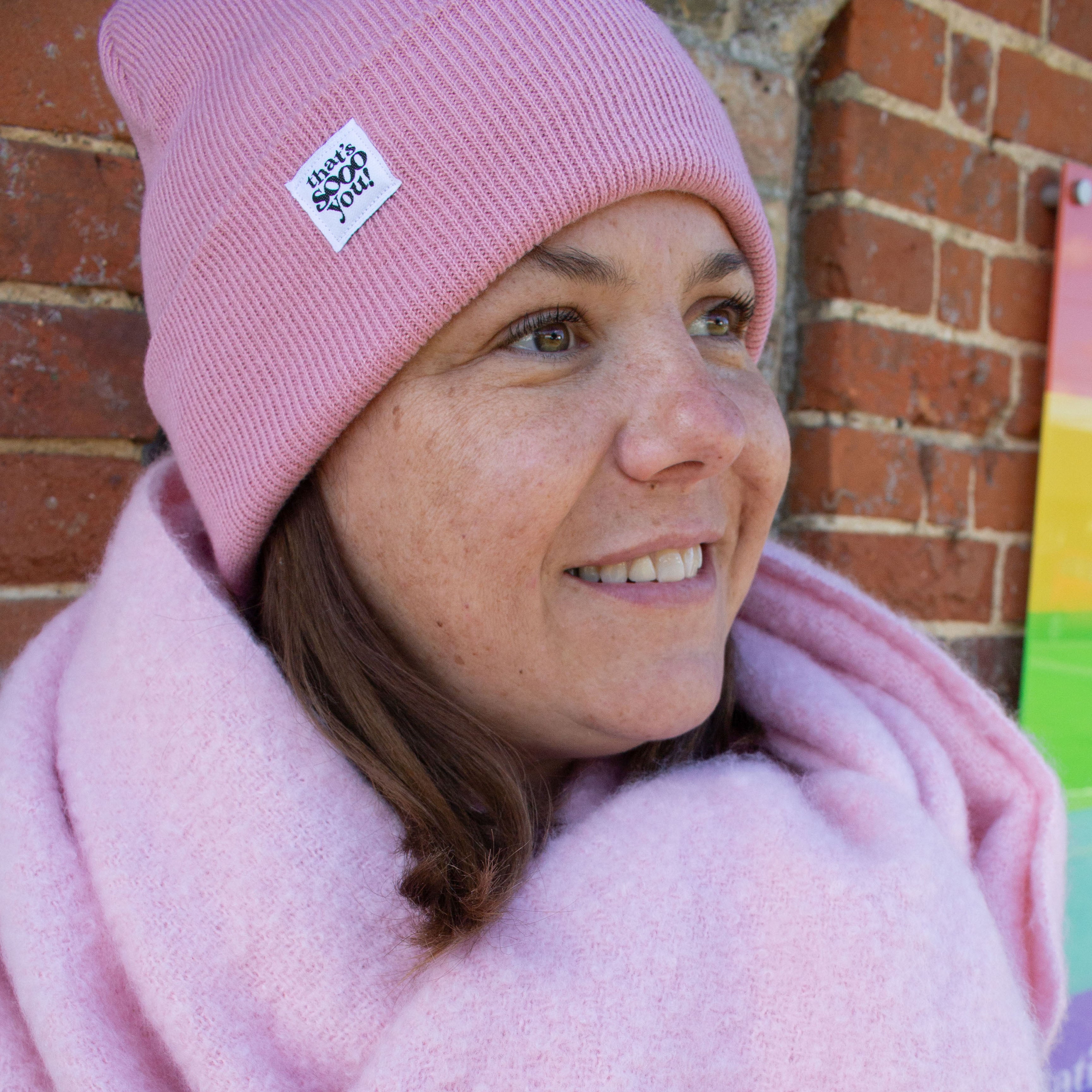 soft baby ink super soft beanie hat, That's Sooo You TSY hand sewn fabric label, accessories, accessory, snuggle winter, unisex