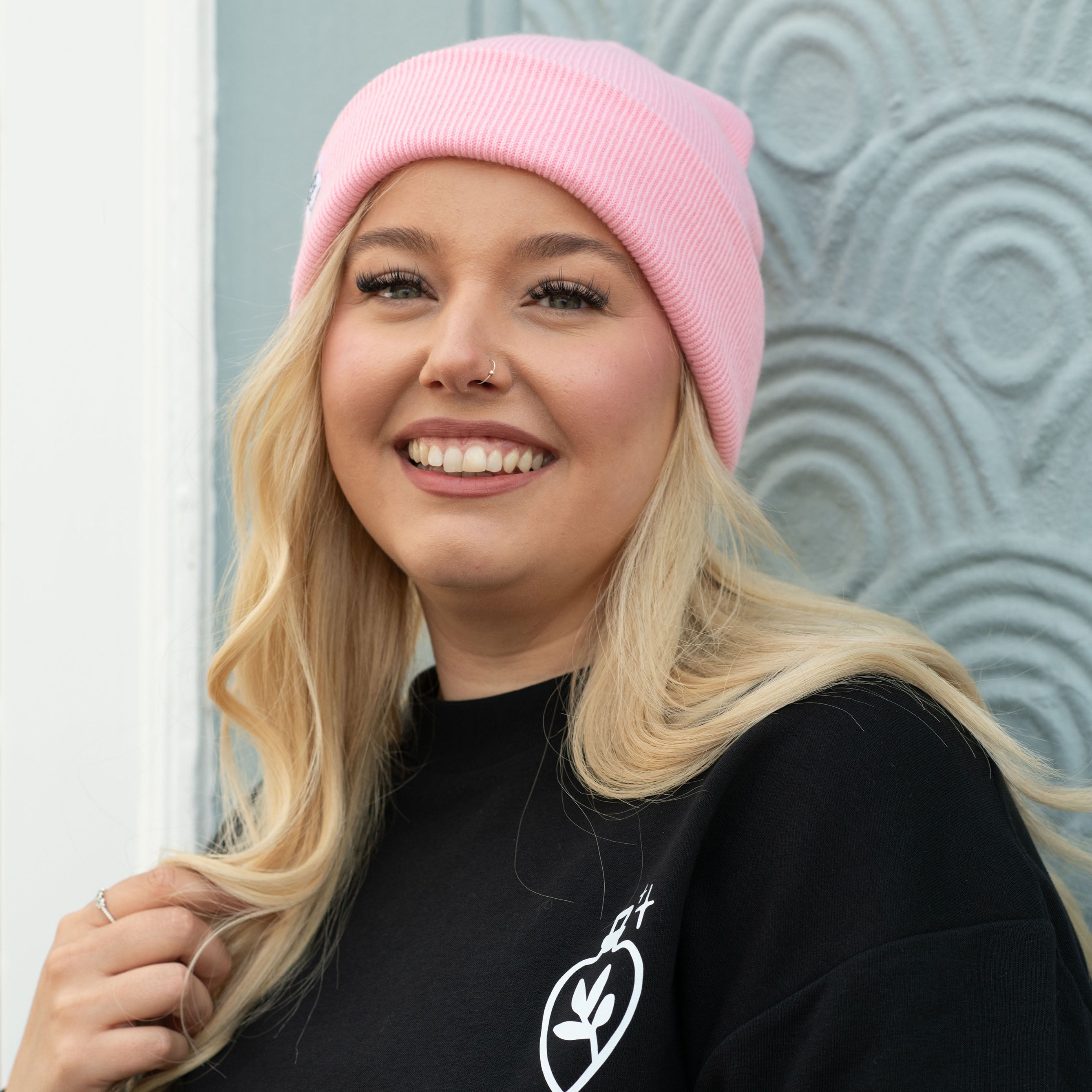 Baby Pink Beanie