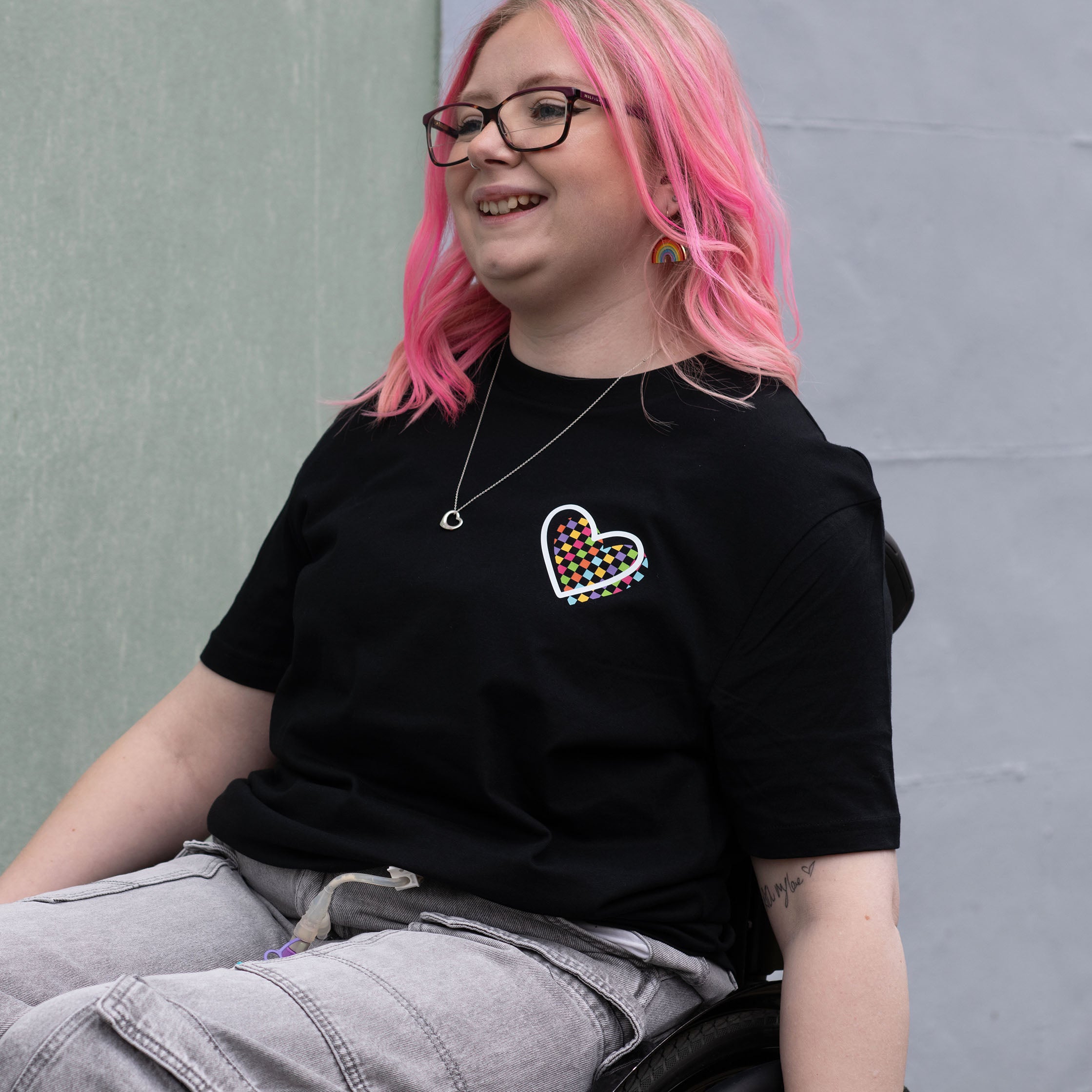 You are the Only You Black Tee