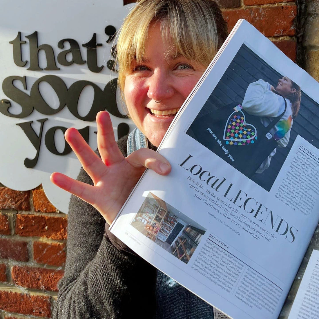 We’re in Essex Life – and feeling like absolute LEGENDS!