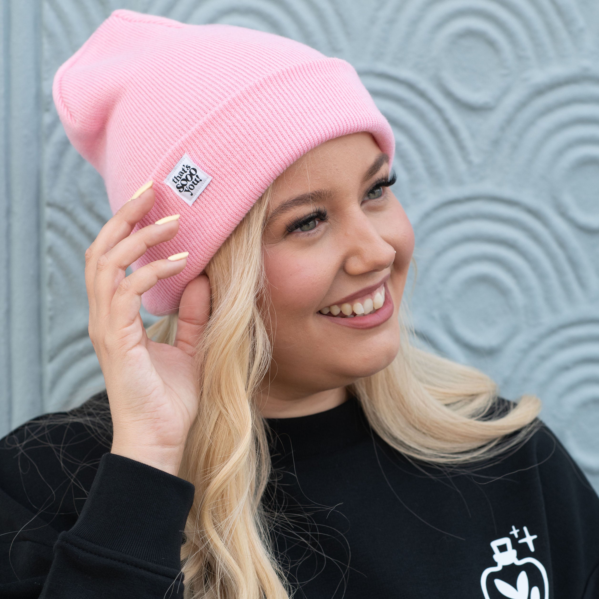 Baby Pink Beanie